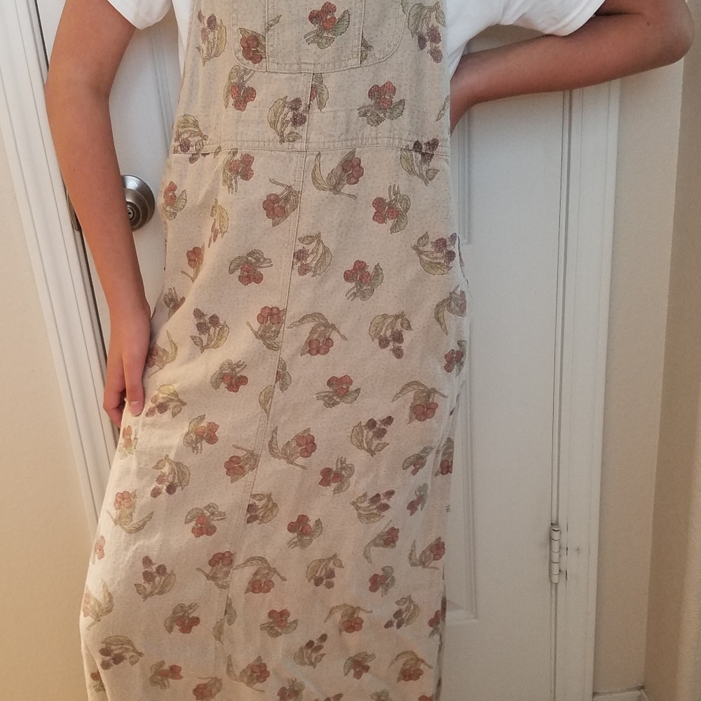 Eddie Bauer overall maxi dress